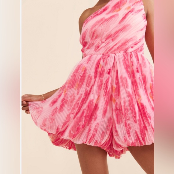 Anthropologie Hutch One-Shoulder Floral Romper - Picture 6 of 6